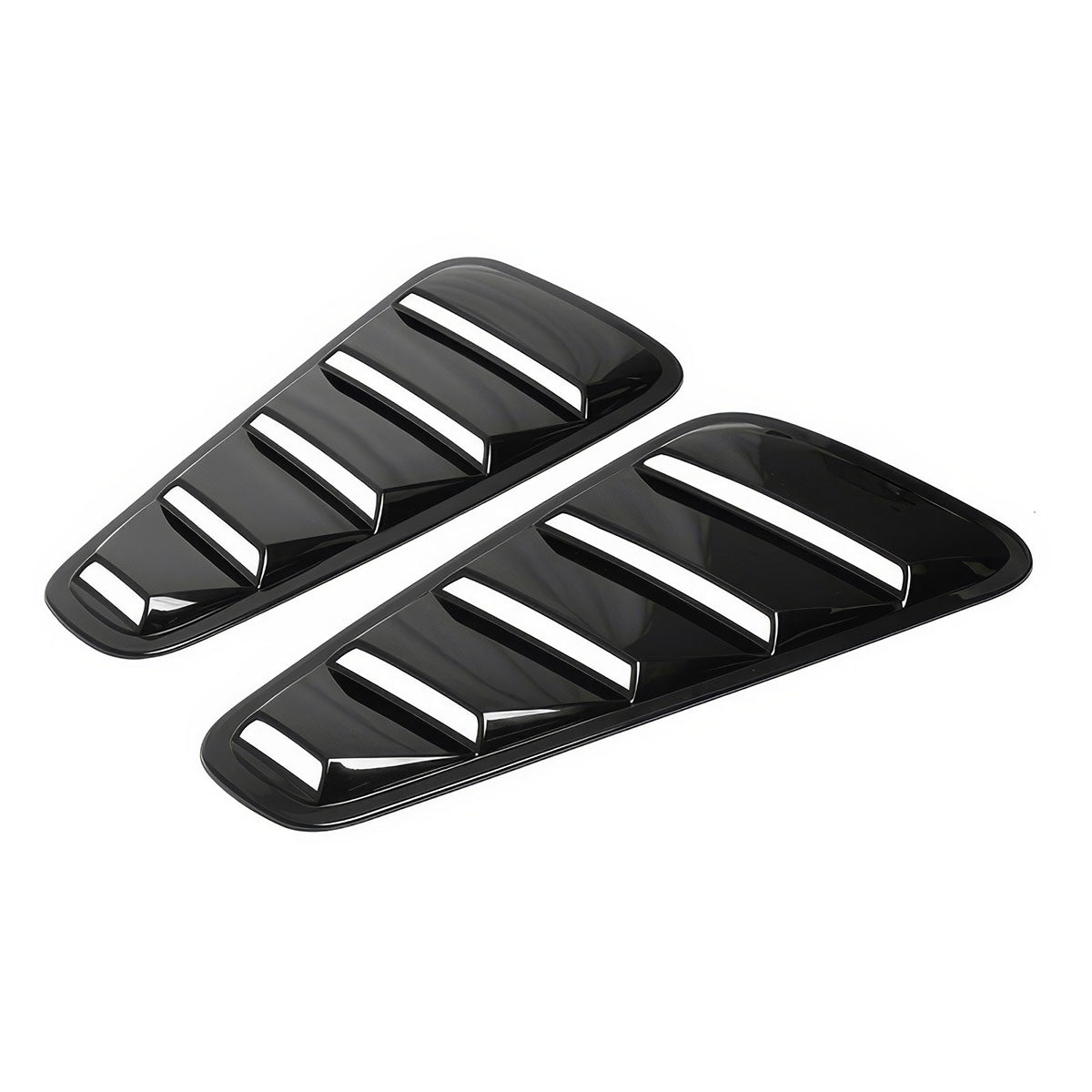 2005-2009 Ford Mustang V6 Side Quarter Window Louvers Windshield Cover