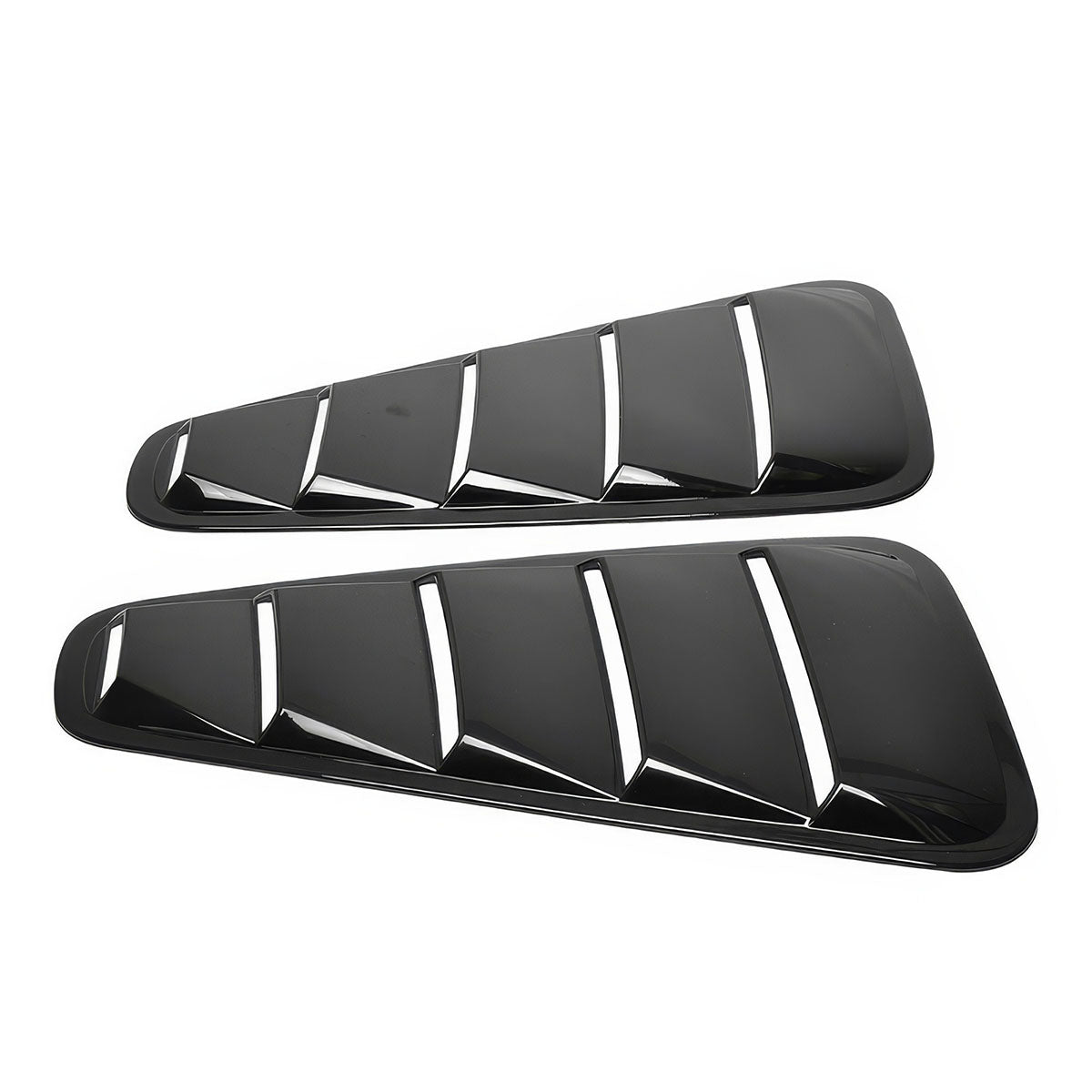 2005-2009 Ford Mustang V6 Side Quarter Window Louvers Windshield Cover