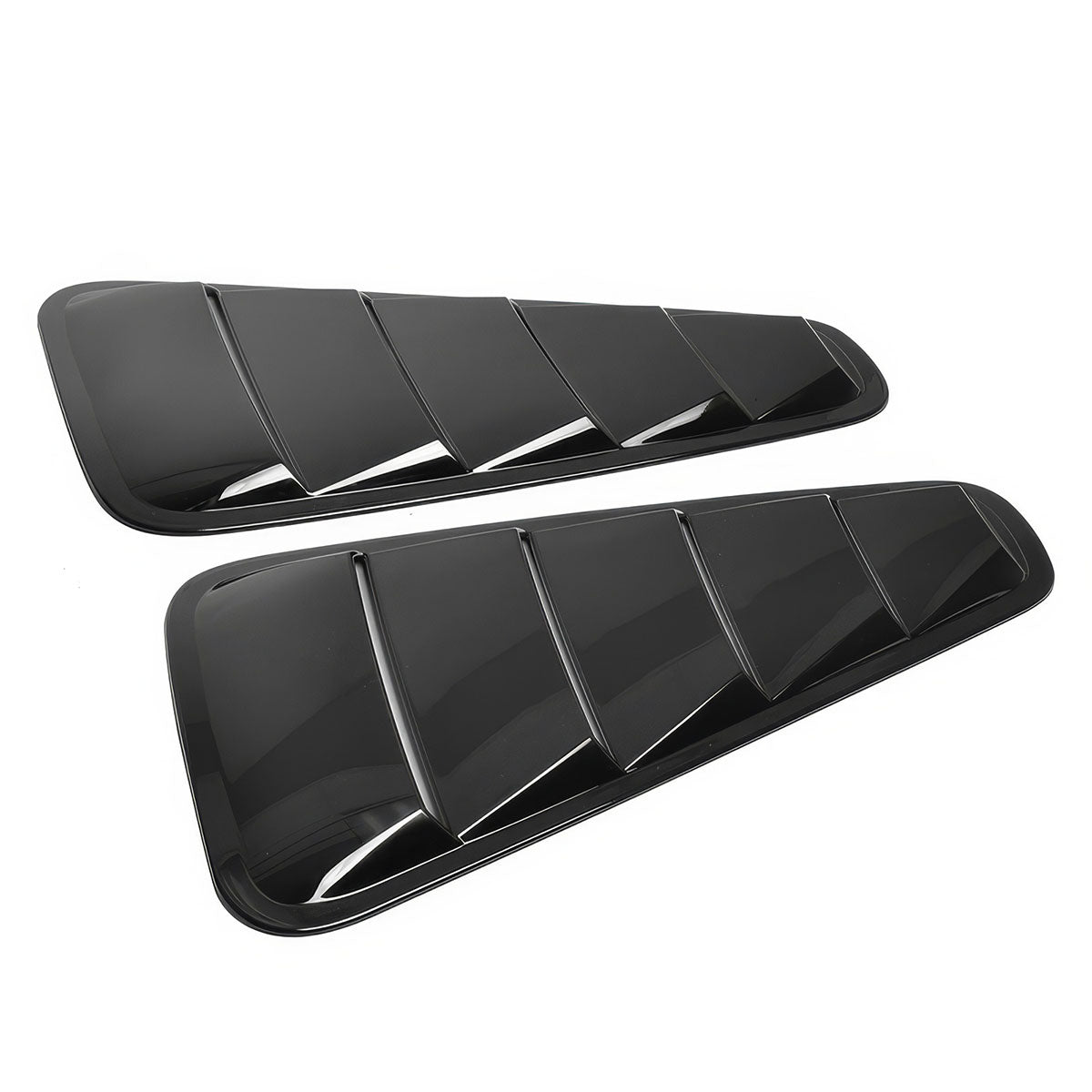 2005-2009 Ford Mustang V6 Side Quarter Window Louvers Windshield Cover
