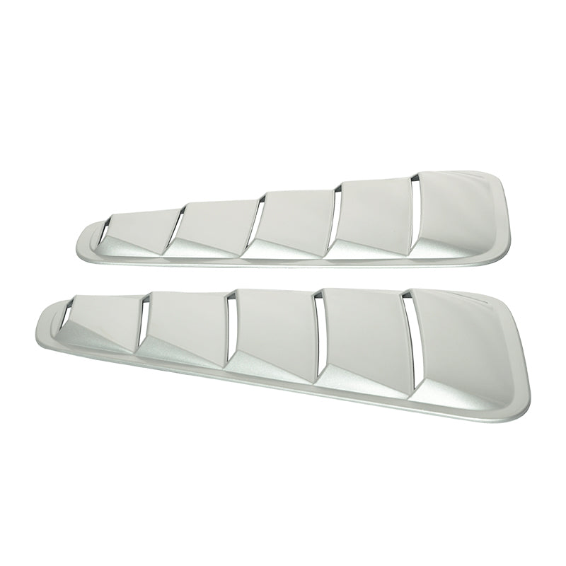 2005-2009 Ford Mustang V6 Side Quarter Window Louvers Windshield Cover