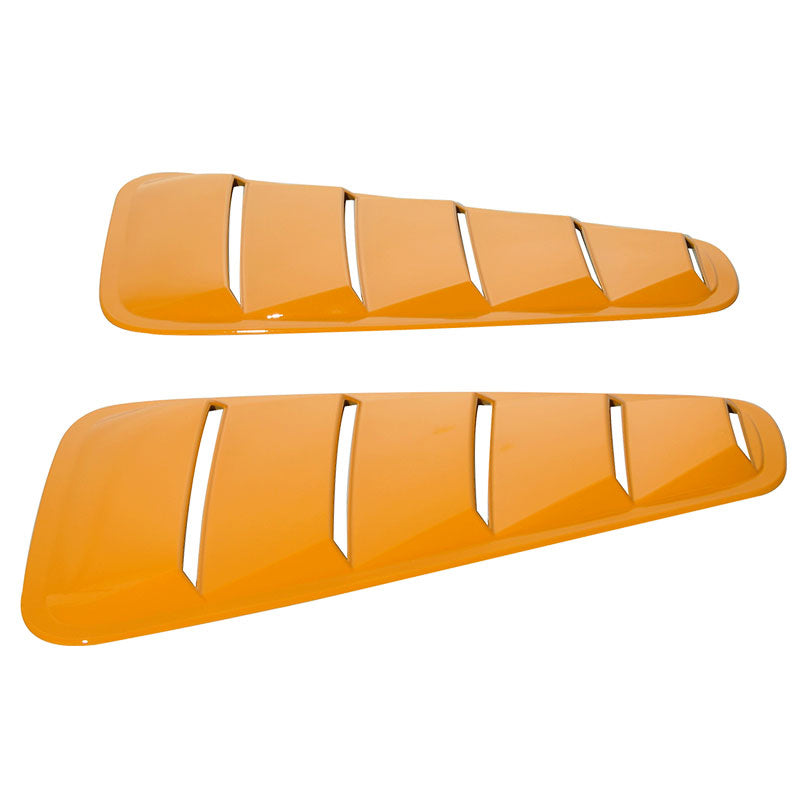 2005-2009 Ford Mustang V6 Side Quarter Window Louvers Windshield Cover