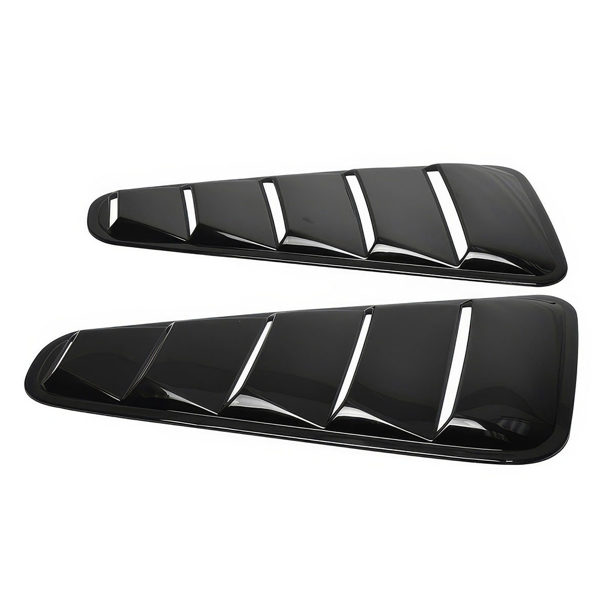 2010-2014 Ford Mustang Side Window Louvers Sun Shade Cover Windshield