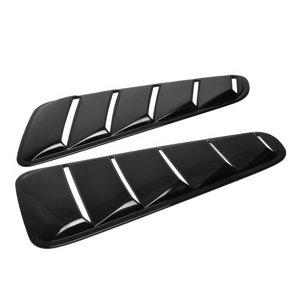 2010-2014 Ford Mustang Side Window Louvers Sun Shade Cover Windshield