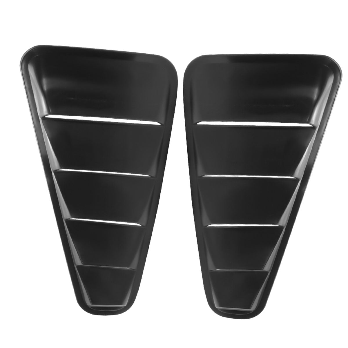 2010-2014 Ford Mustang Side Window Louvers Sun Shade Cover Windshield