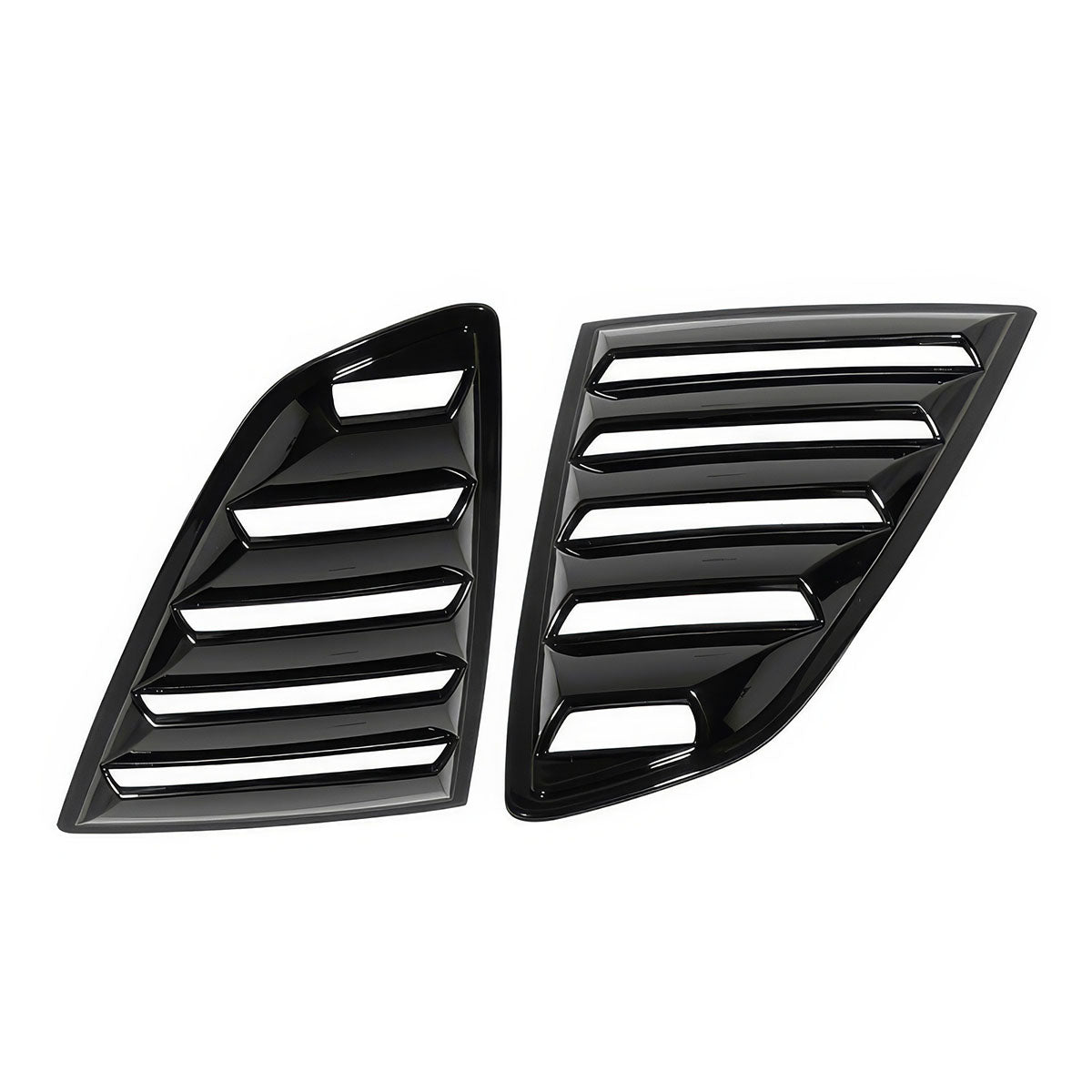2015-2023 Ford Mustang Side Window Louvers Sun Shade Cover Windshield