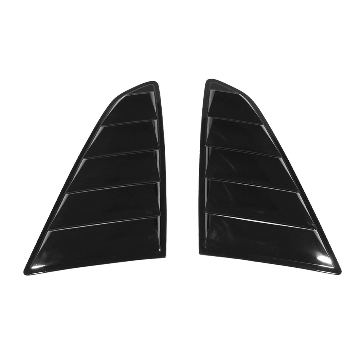 2015-2023 Ford Mustang Side Window Louvers Sun Shade Cover Windshield