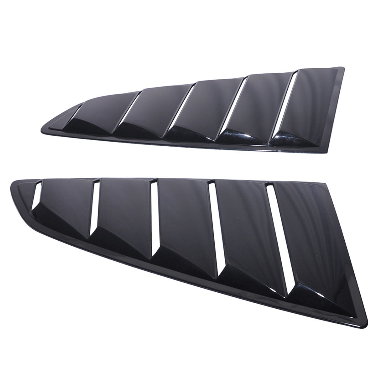 2015-2023 Ford Mustang Side Window Louvers Sun Shade Cover Windshield