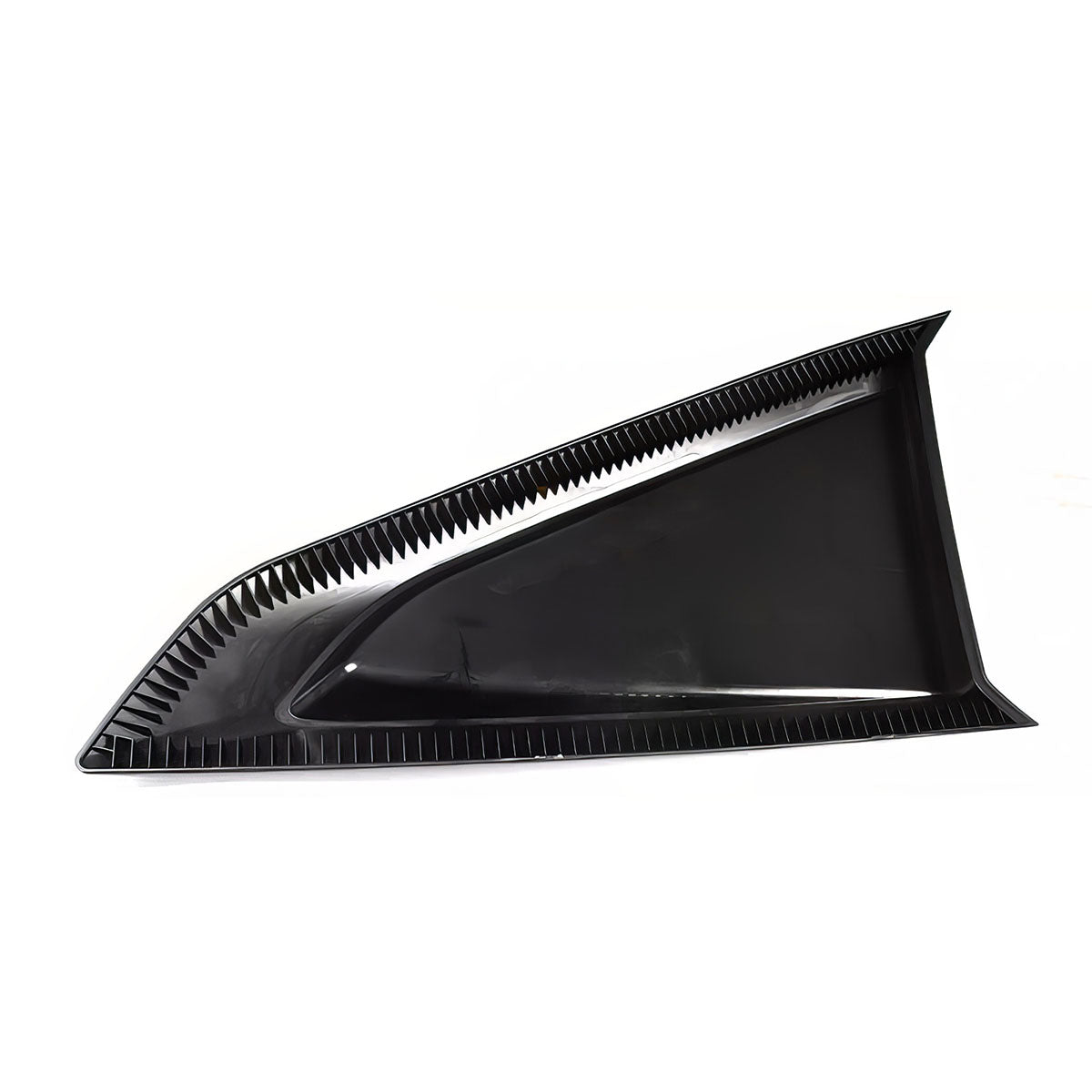 2024-2025 Ford Mustang 2DR V Style Gloss Black Side Window Louvers ABS