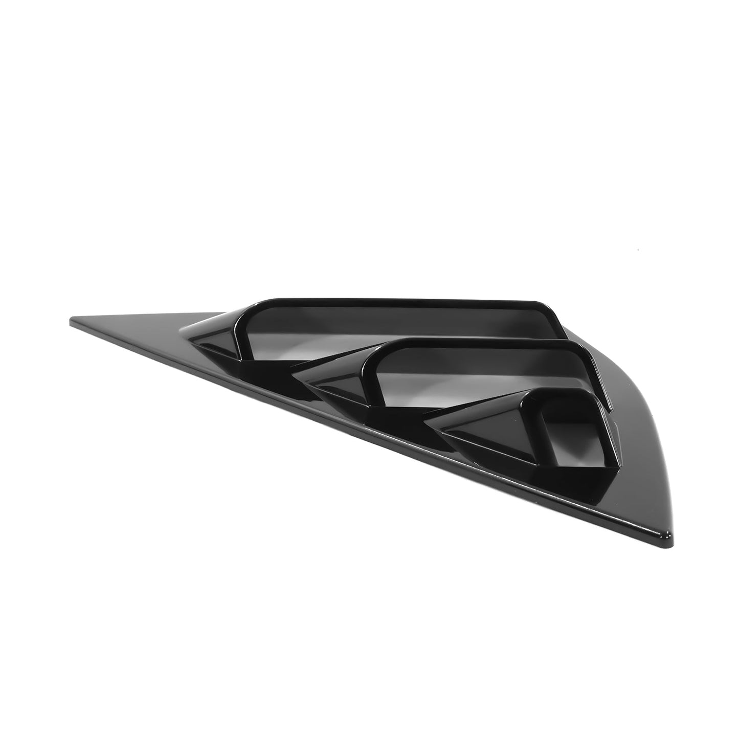 2021-2023 Ford Mustang Mach-E Window Louvers 3 Vent PC Painted