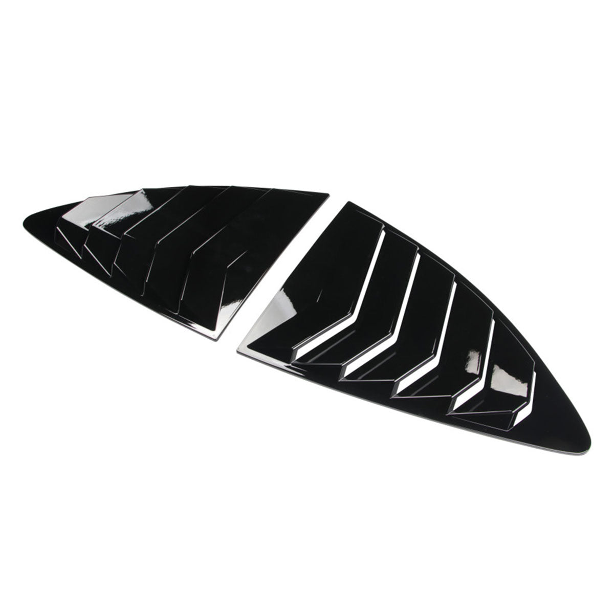 2013-2020 Subaru BRZ IKON Style Rear Window Louver Guard ABS