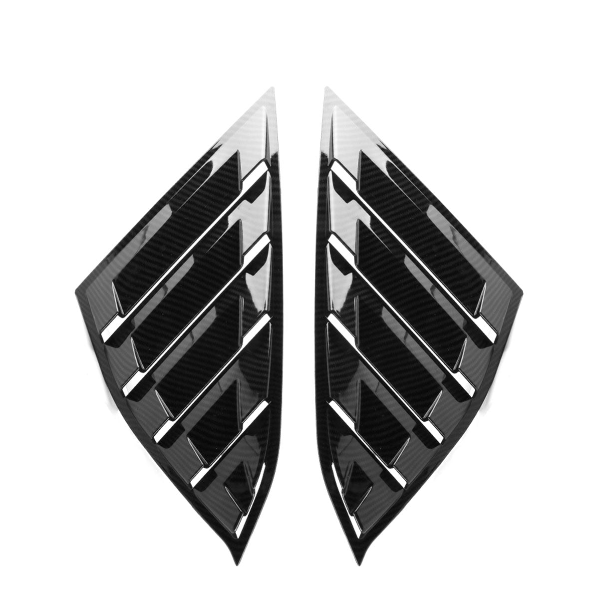 2018-2022 Honda Accord Sedan CF Look Side Window Louvers Quarter Panel