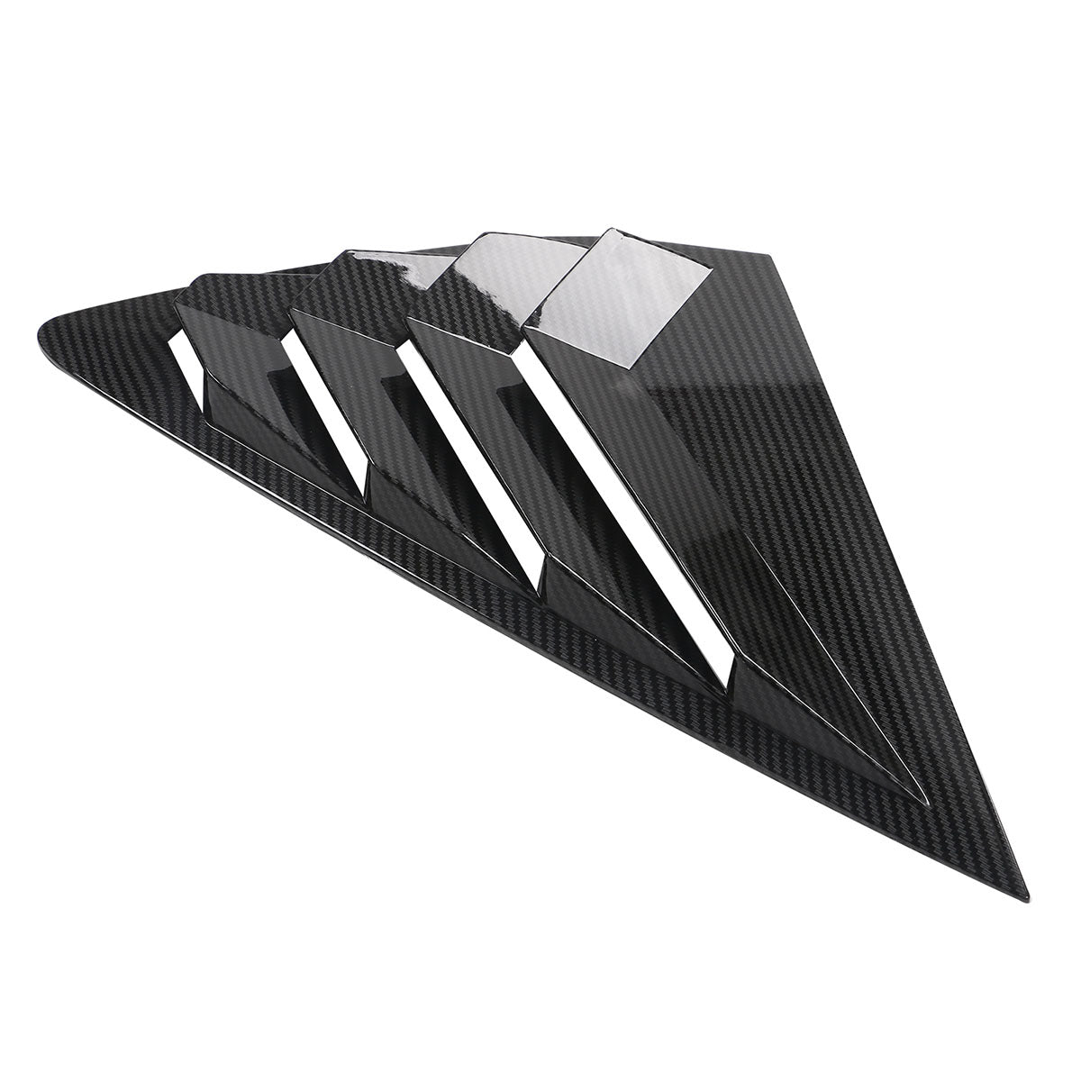 2023-2025 Honda Accord IKON Black Rear Quarter Window Louver ABS