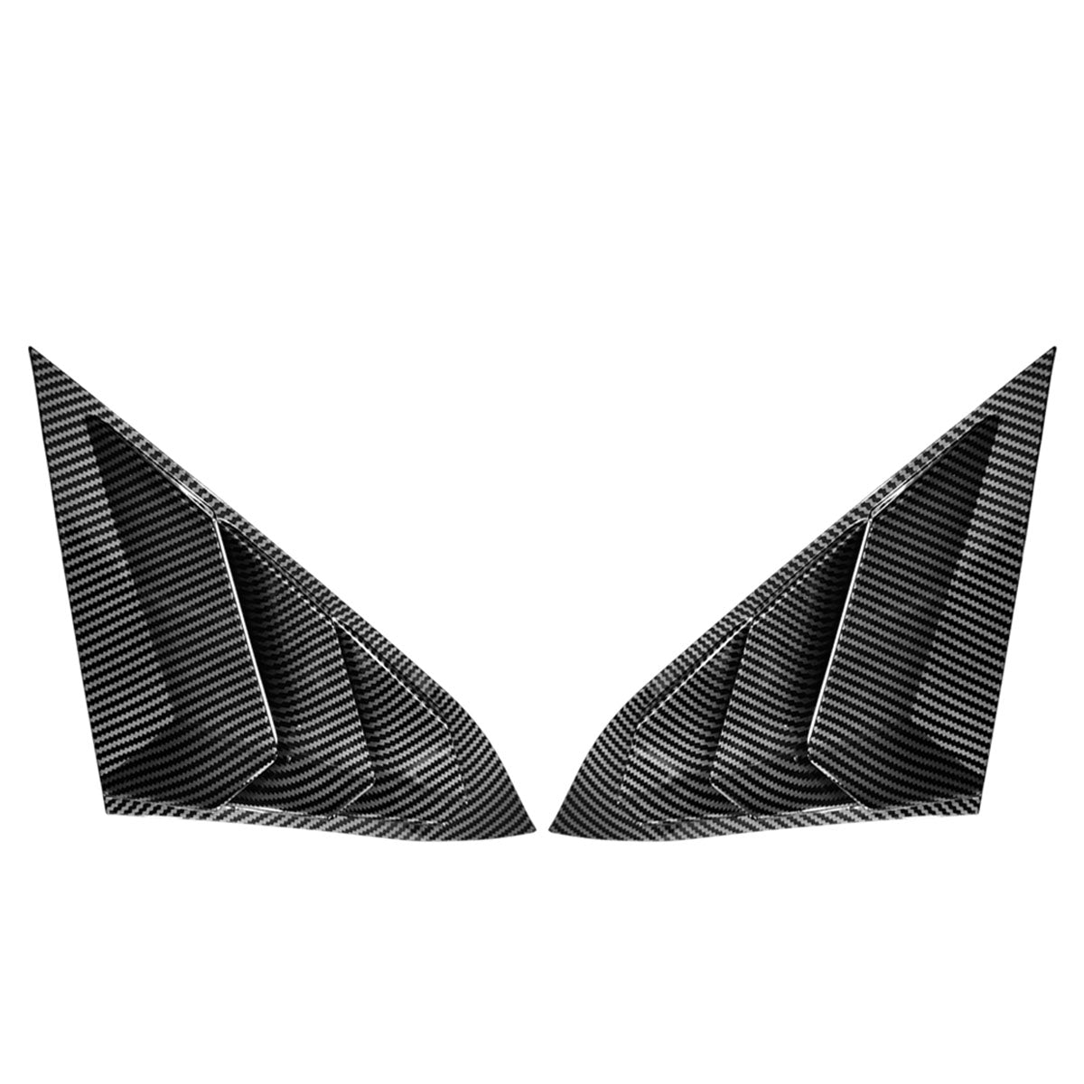 2016-2021 Honda Civic Sedan Carbon Fiber Print Side Window Louver