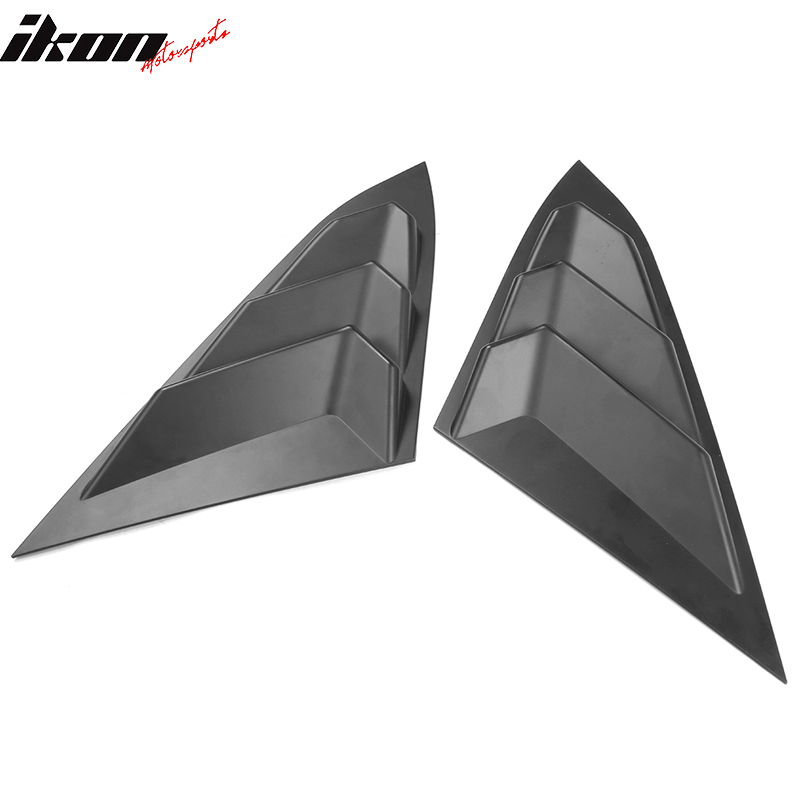 2016-2021Â Honda Civic Sedan Rear Side Window Louver Quarter Panel ABS