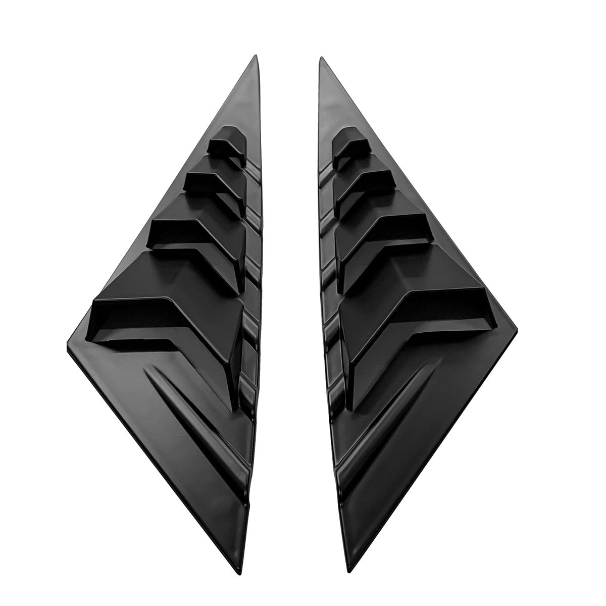 2021-2023 Hyundai Elantra 4DR 2PC Rear Side Vent Window Louver ABS