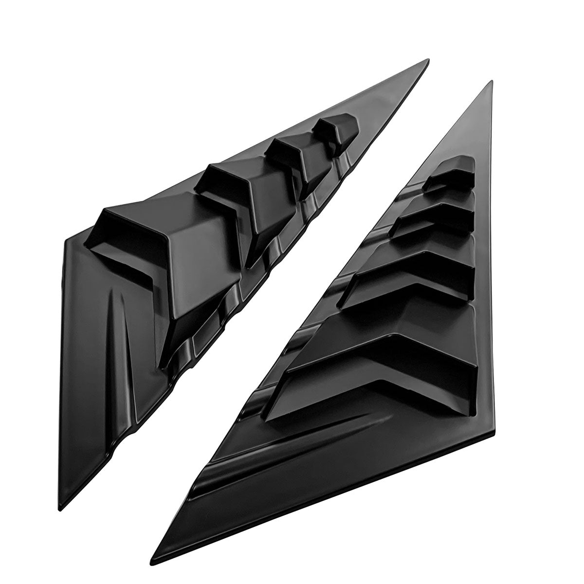 2021-2023 Hyundai Elantra 4DR 2PC Rear Side Vent Window Louver ABS