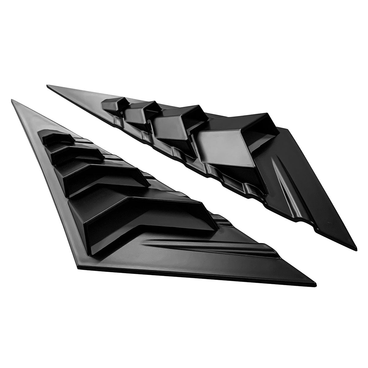 2021-2023 Hyundai Elantra 4DR 2PC Rear Side Vent Window Louver ABS