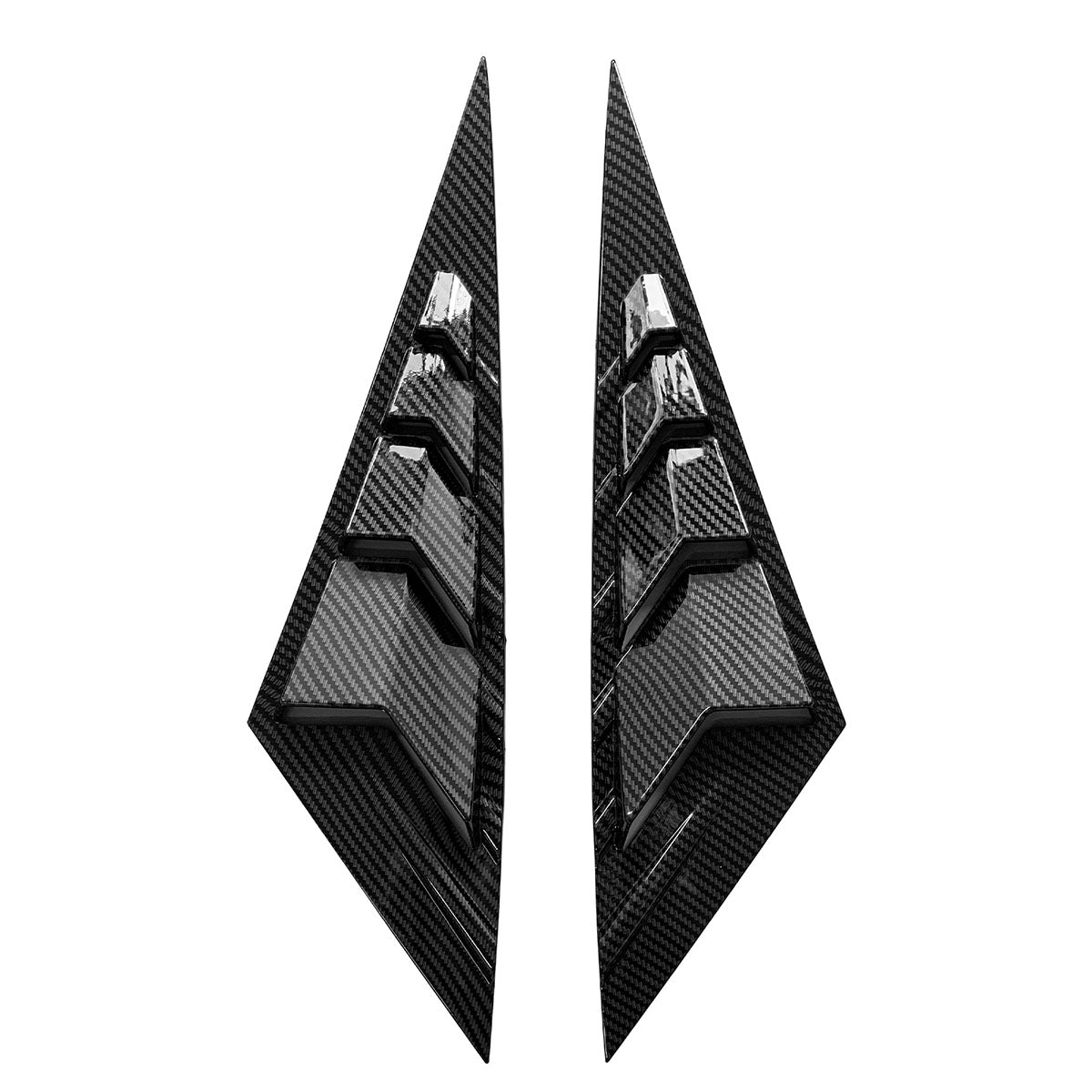 2021-2023 Hyundai Elantra 4DR 2PC Rear Side Vent Window Louver ABS