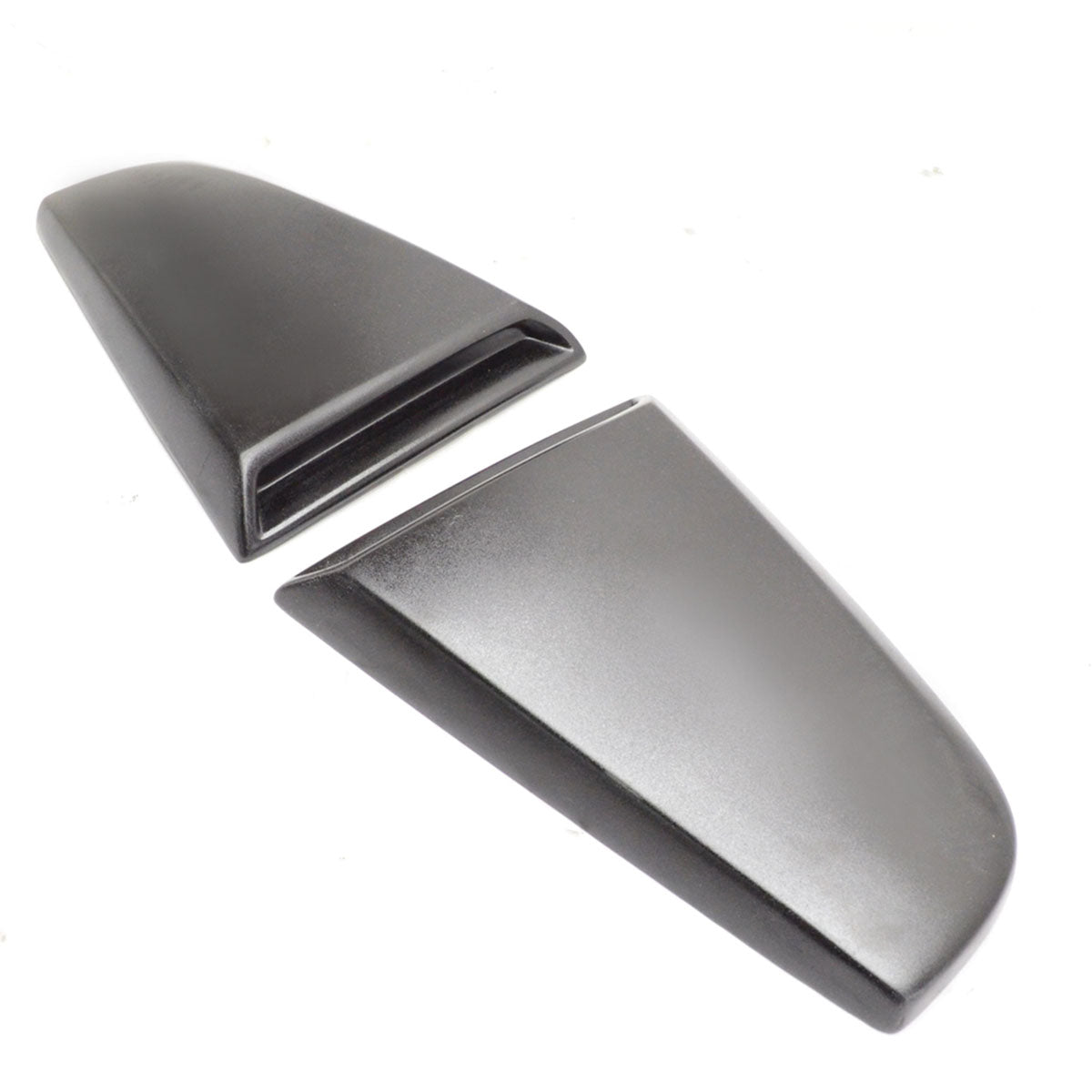 2003-2008 Nissan 350Z 2Dr Black Rear Side Quarter Window Louvers PU