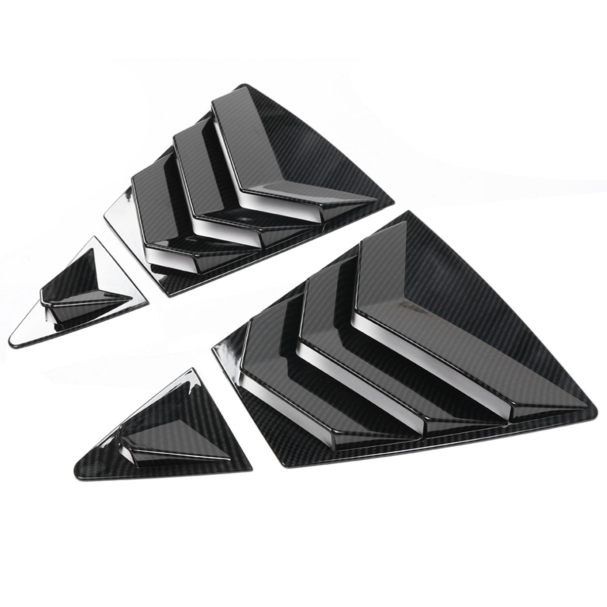 2020-2022 Toyota Corolla IKON Style Side Window Louver Visor Guard ABS