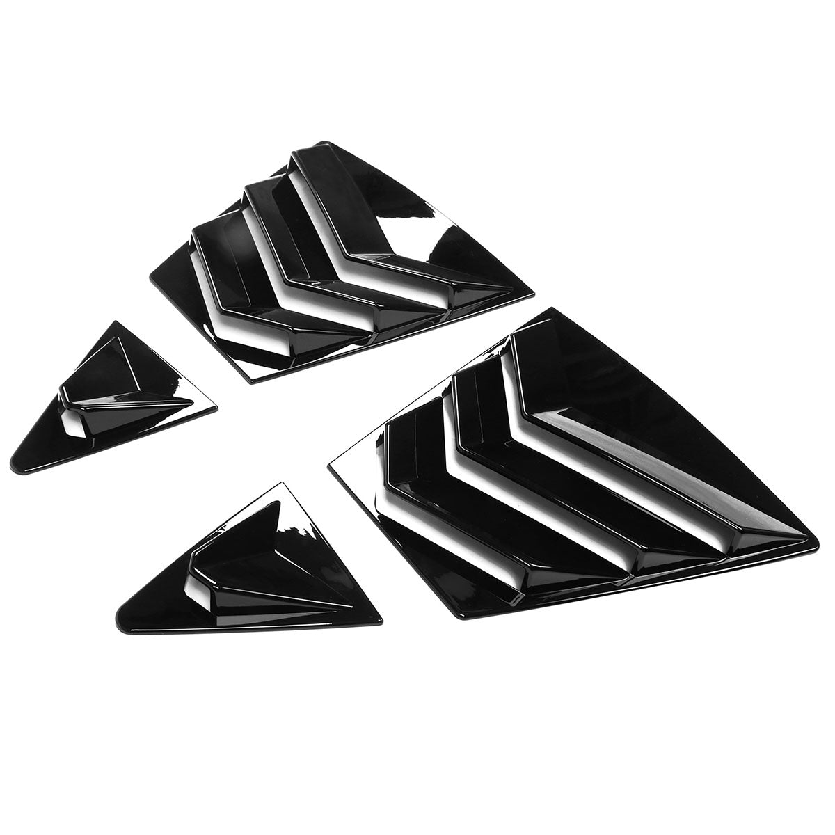 2020-2022 Toyota Corolla IKON Style Side Window Louver Visor Guard ABS