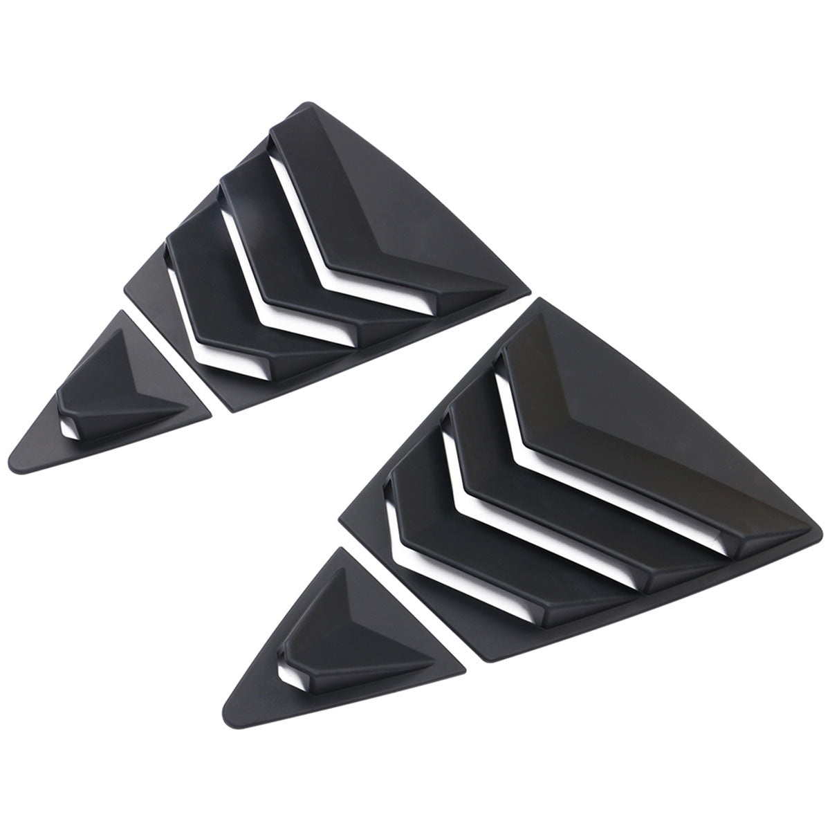 2020-2022 Toyota Corolla IKON Style Side Window Louver Visor Guard ABS