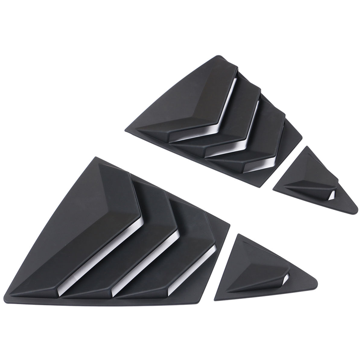 2020-2022 Toyota Corolla IKON Style Side Window Louver Visor Guard ABS