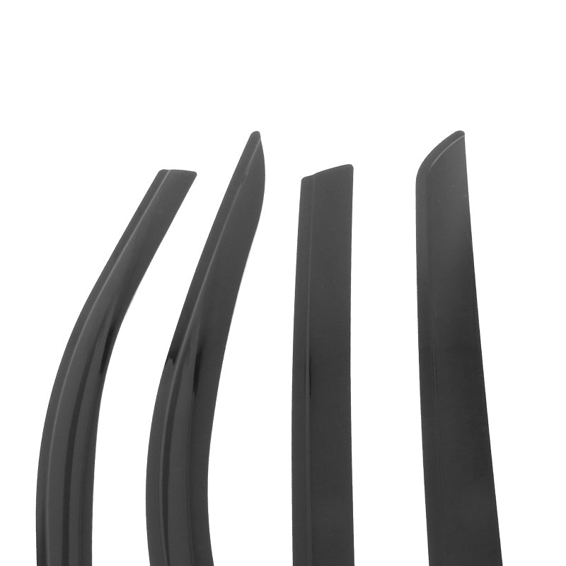 2019-2025 Silverado & Sierra Crew Cab Low Profile Style Window Visors