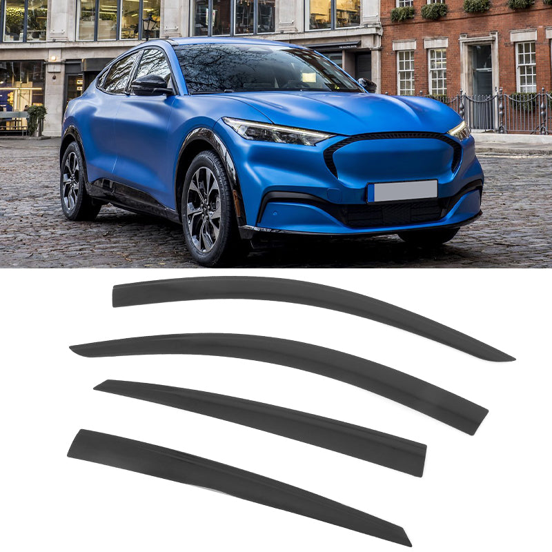 2021-2024 Ford Mustang Mach-E Low Profile Style Tape on Window Visors
