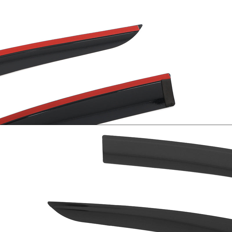 2021-2024 Ford Mustang Mach-E Low Profile Style Tape on Window Visors
