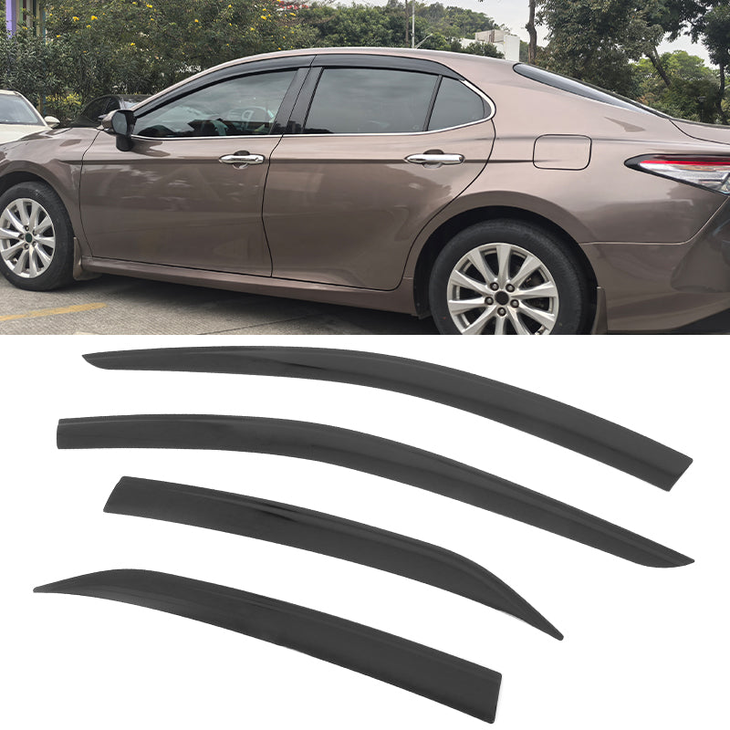 2018-2024 Toyota Camry Low Profile Style Tape on Window Visors Guards