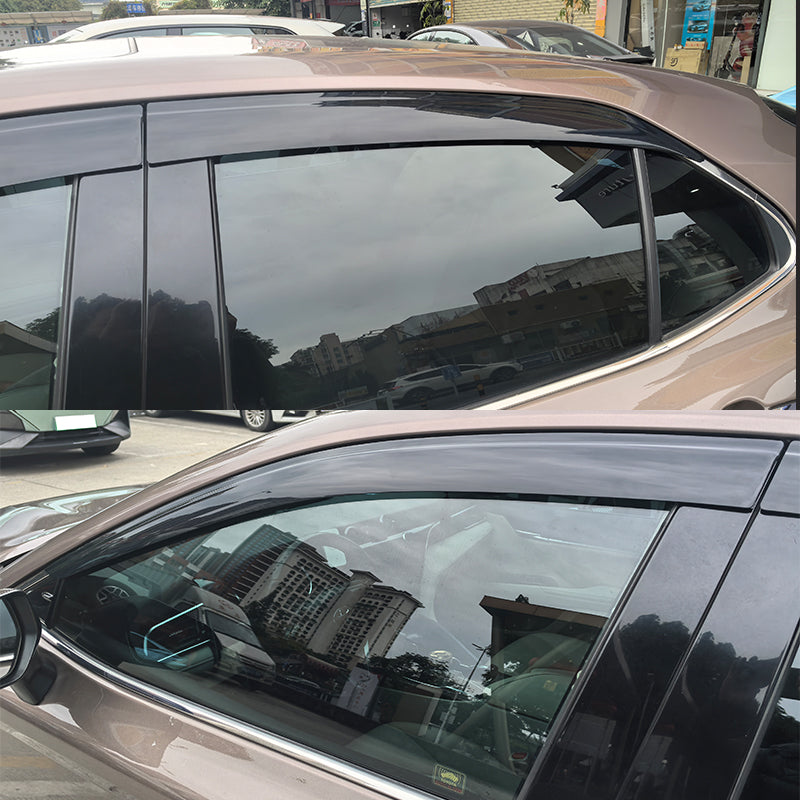 2018-2024 Toyota Camry Low Profile Style Tape on Window Visors Guards
