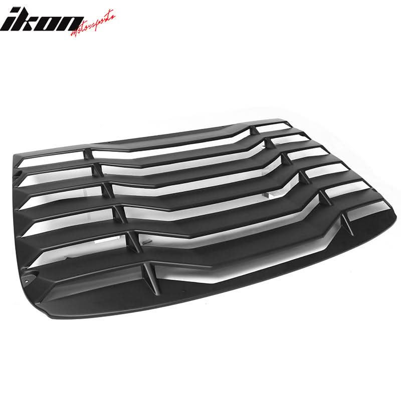 2014-2020 BMW F32 4 Series Coupe Matte Black Window Louver ABS