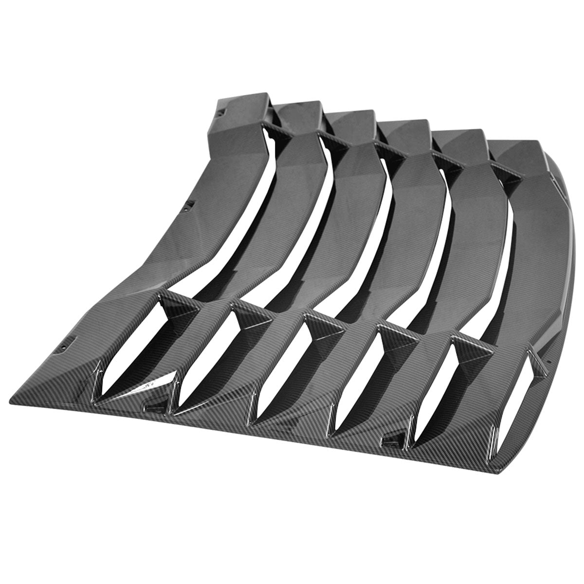 2016-2024 Chevy Camaro IKON Rear Window Louvers Cover Sun Shade ABS