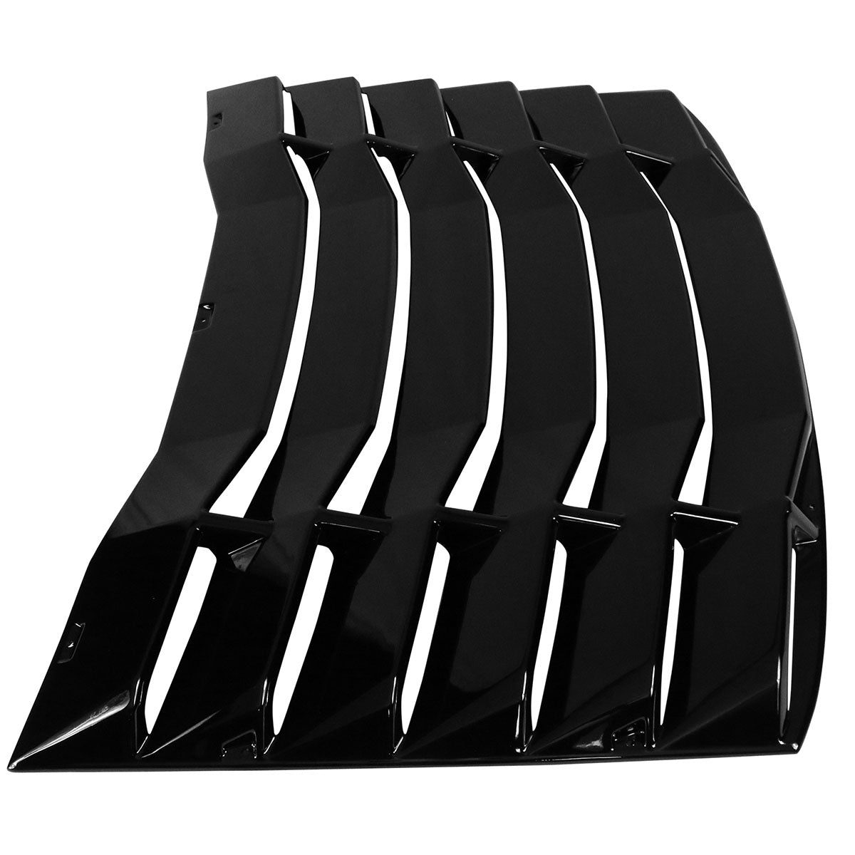 2016-2024 Chevy Camaro IKON Rear Window Louvers Cover Sun Shade ABS