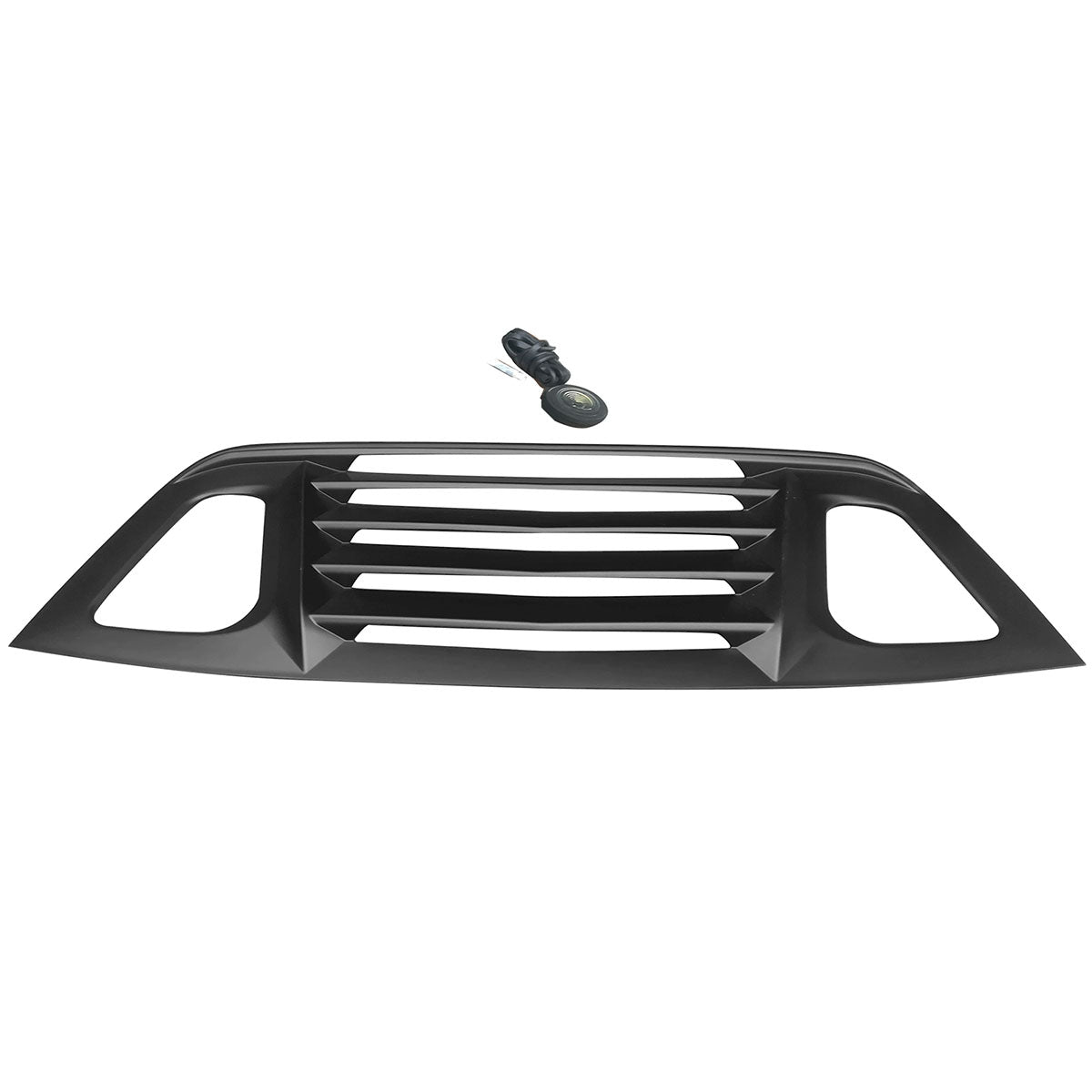 2008-2023 Dodge Challenger V2 Style Window Louver Gloss ABS