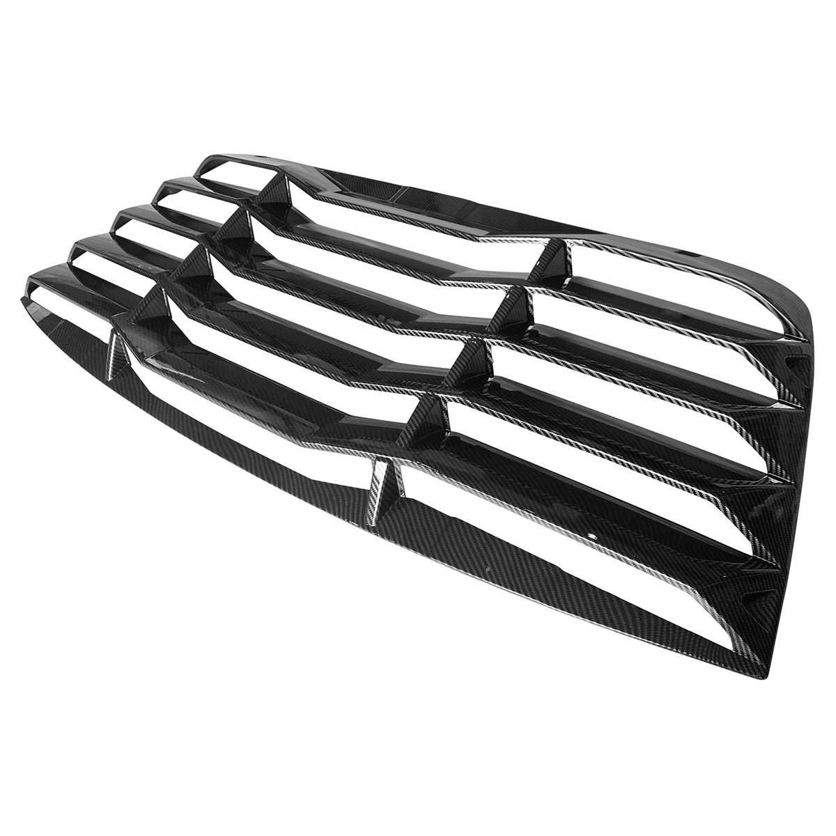 2008-2023 Dodge Challenger V2 Style Rear Window Louver PP