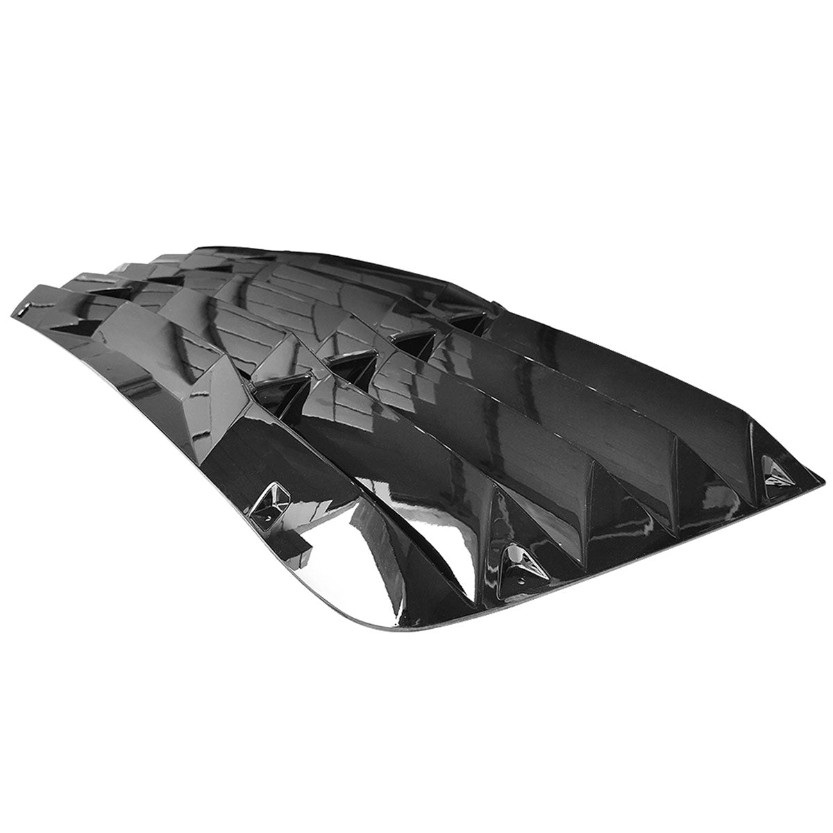 2008-2023 Dodge Challenger V2 Style Rear Window Louver PP