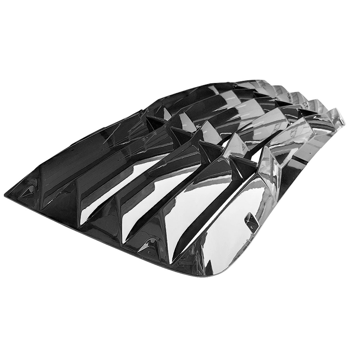 2008-2023 Dodge Challenger V2 Style Rear Window Louver PP