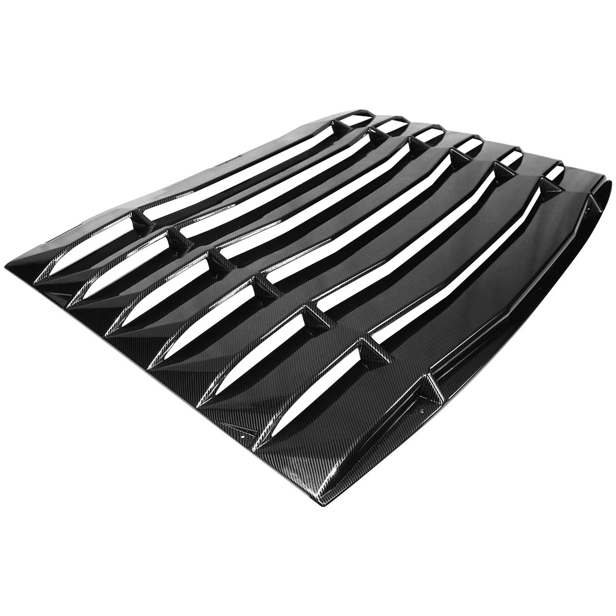 2005-2014 Ford Mustang IKON Style Rear Window Louvers ABS