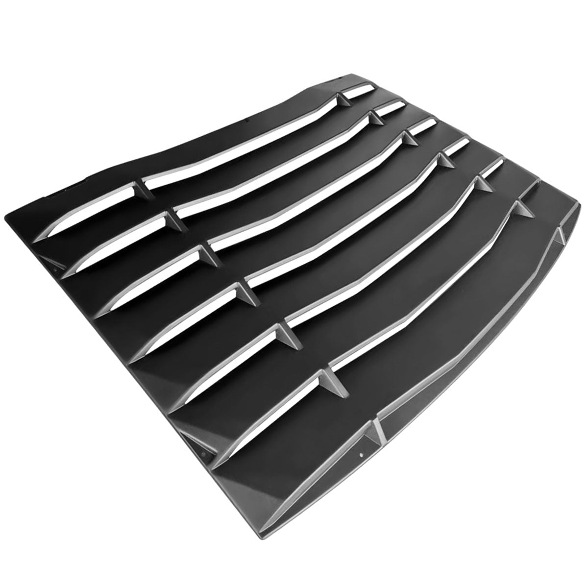2005-2014 Ford Mustang IKON Style Rear Window Louvers ABS
