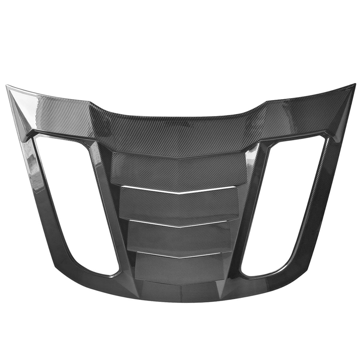 2015-2024 Ford Mustang IKON V2 Style Rear Window Louver  ABS