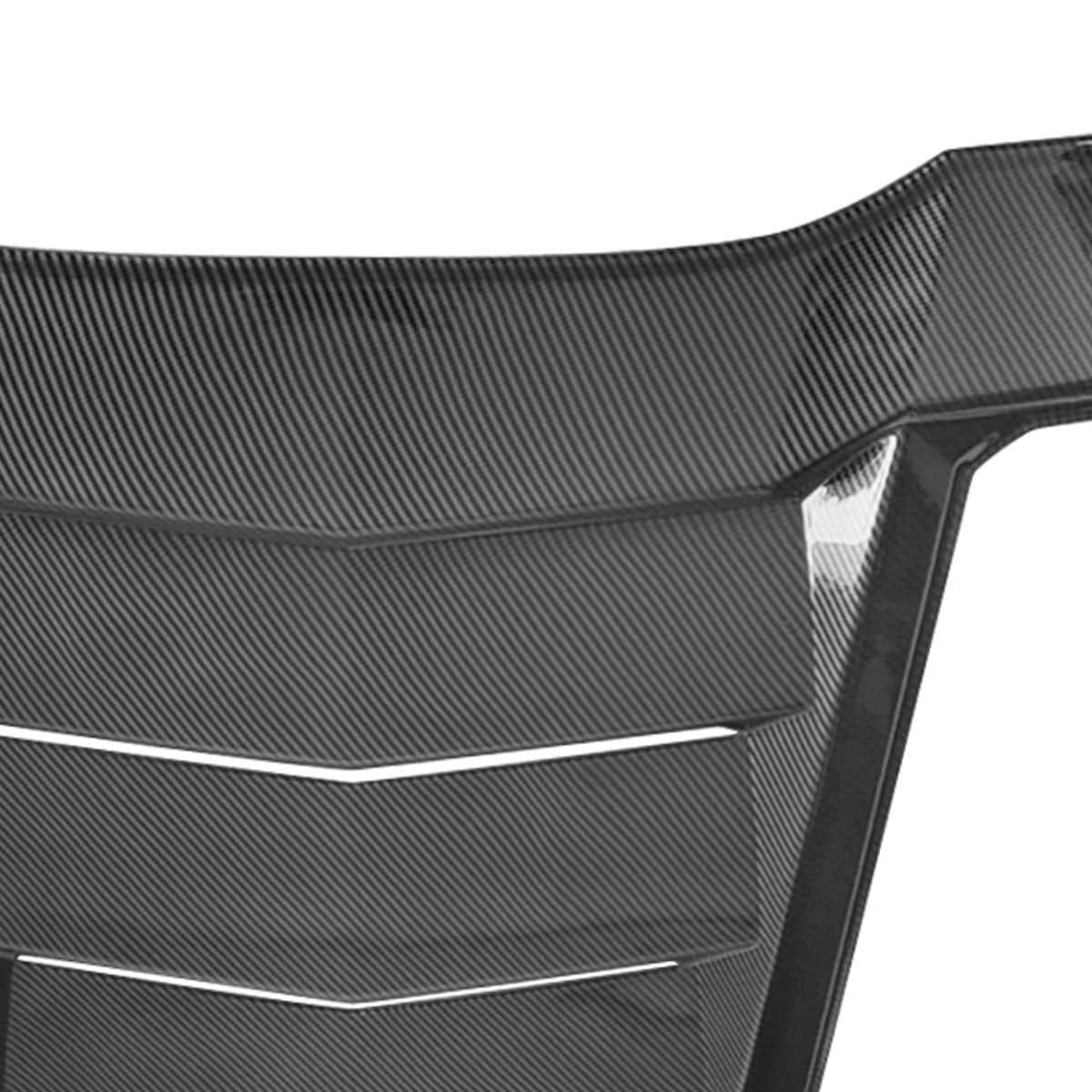 2015-2024 Ford Mustang IKON V2 Style Rear Window Louver  ABS