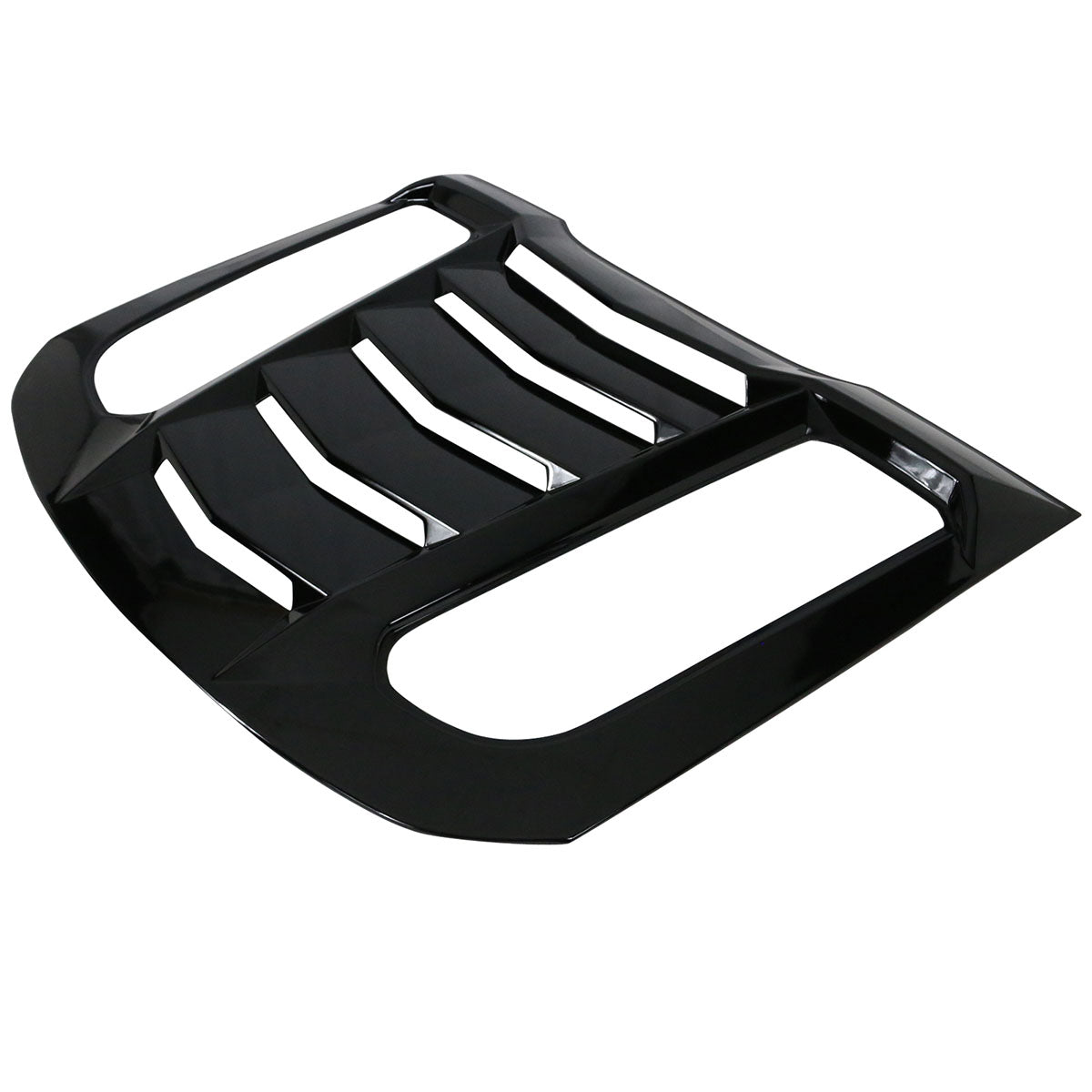 2015-2024 Ford Mustang IKON V2 Style Rear Window Louver  ABS