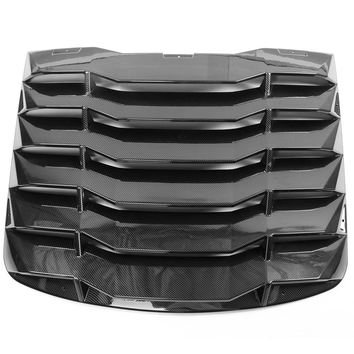 2003-2008 Nissan 350Z IKON Carbon Fiber Print Rear Window Louver ABS