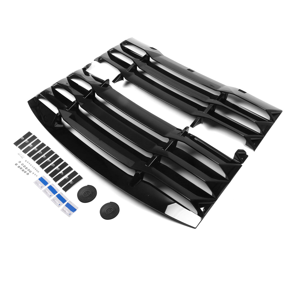 2011-2024 Dodge Charger IKON Window Louver Cover ABS 3PCS