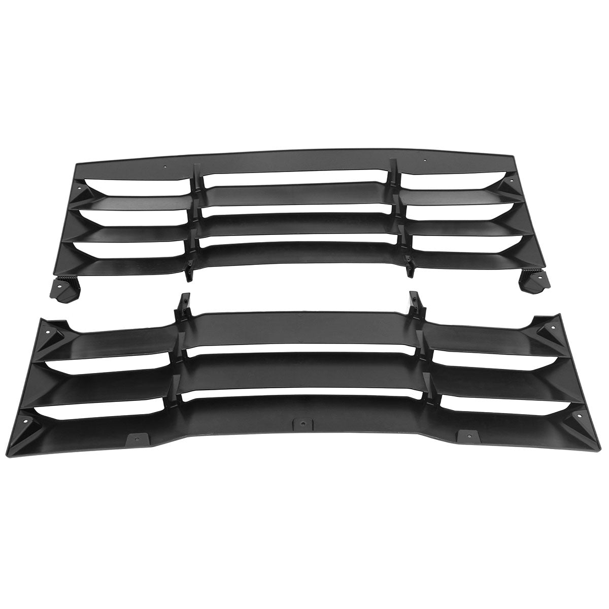 2011-2024 Dodge Charger IKON Window Louver Cover ABS 3PCS