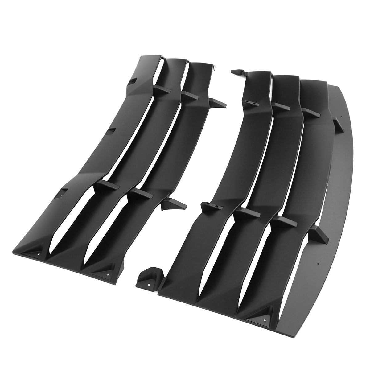 2011-2024 Dodge Charger IKON Window Louver Cover ABS 3PCS