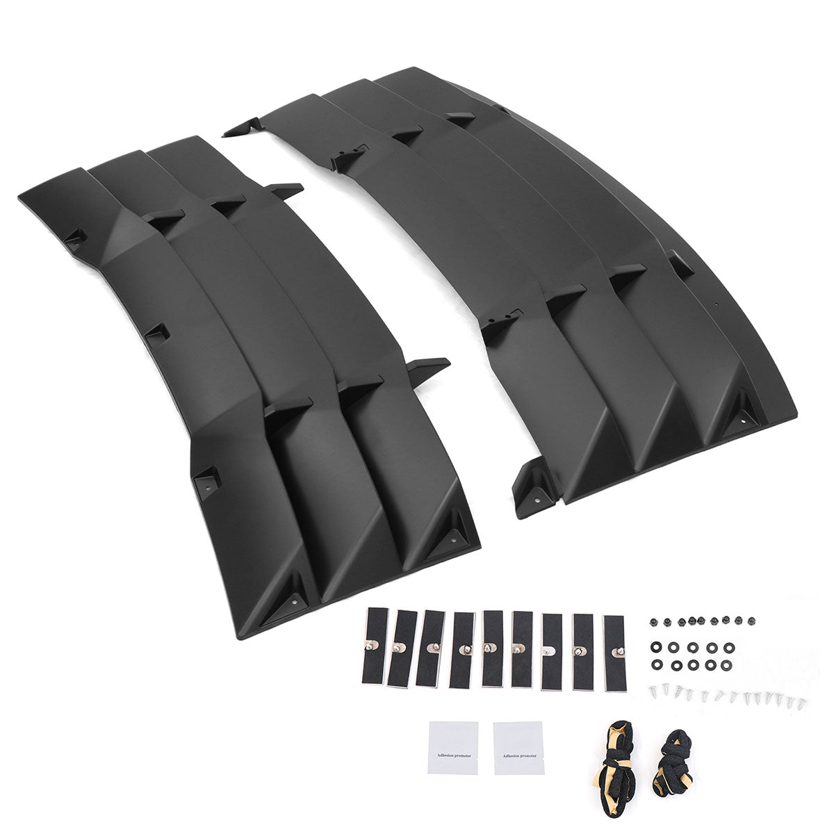 2011-2024 Dodge Charger IKON Window Louver Cover ABS 3PCS