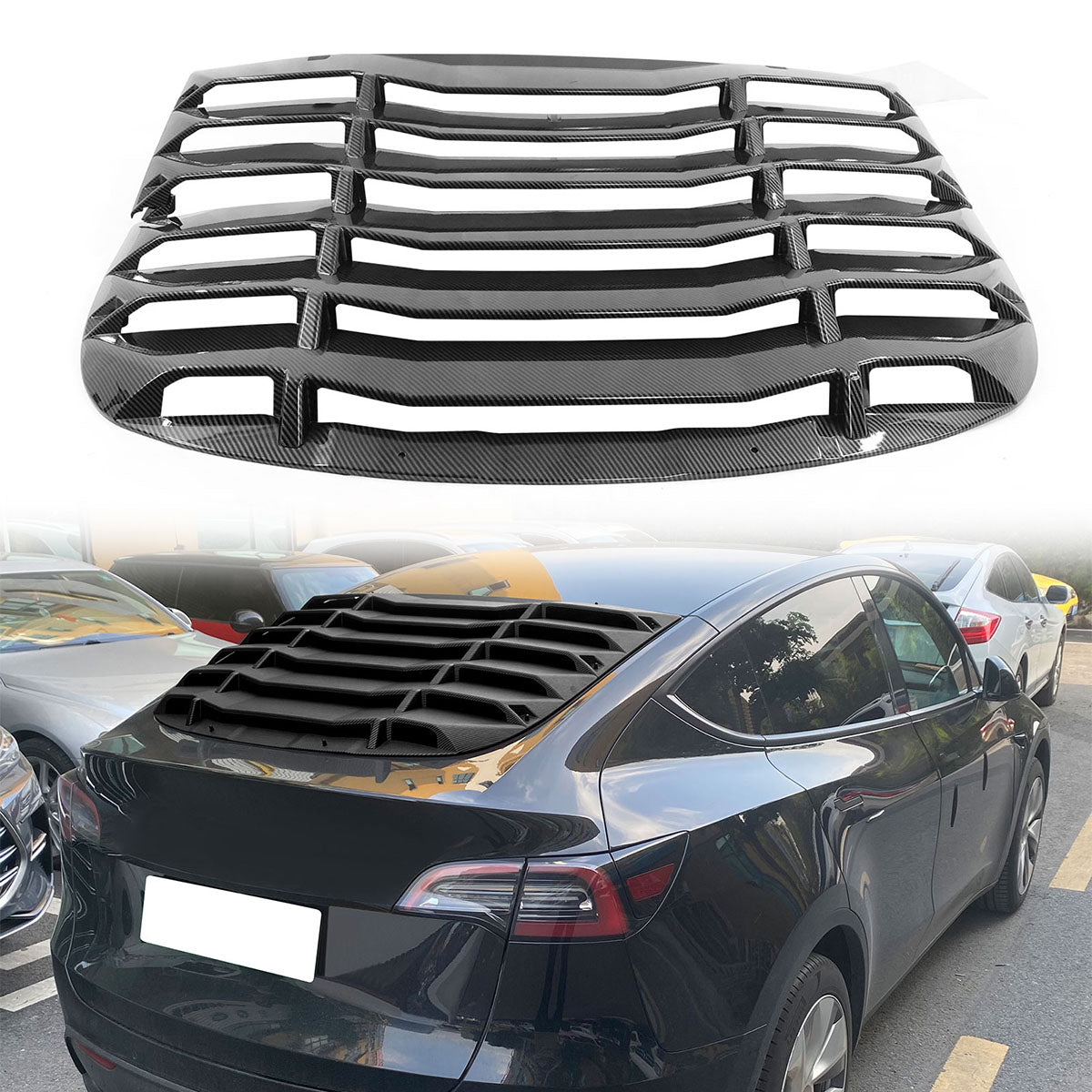 2020-2024 Tesla Model Y Rear Window Louver Cover